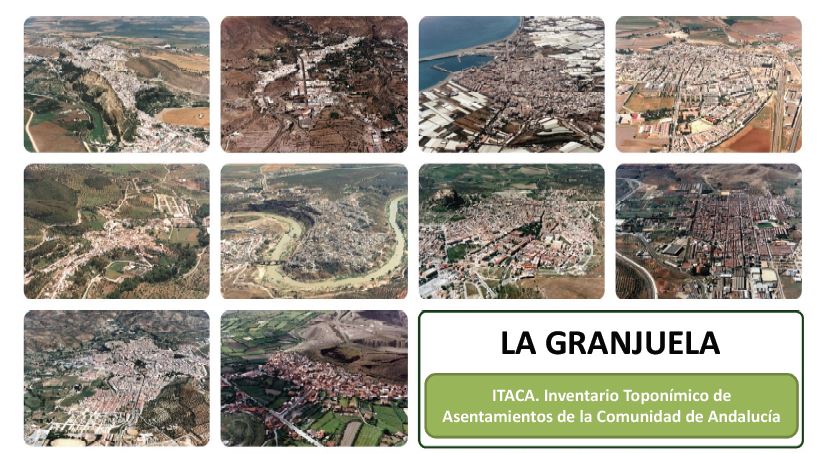 Inventario Toponímico de Asentamientos de la Comunidad de Andalucía (ITACA)